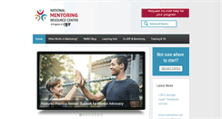 Desktop Screenshot of nationalmentoringresourcecenter.org